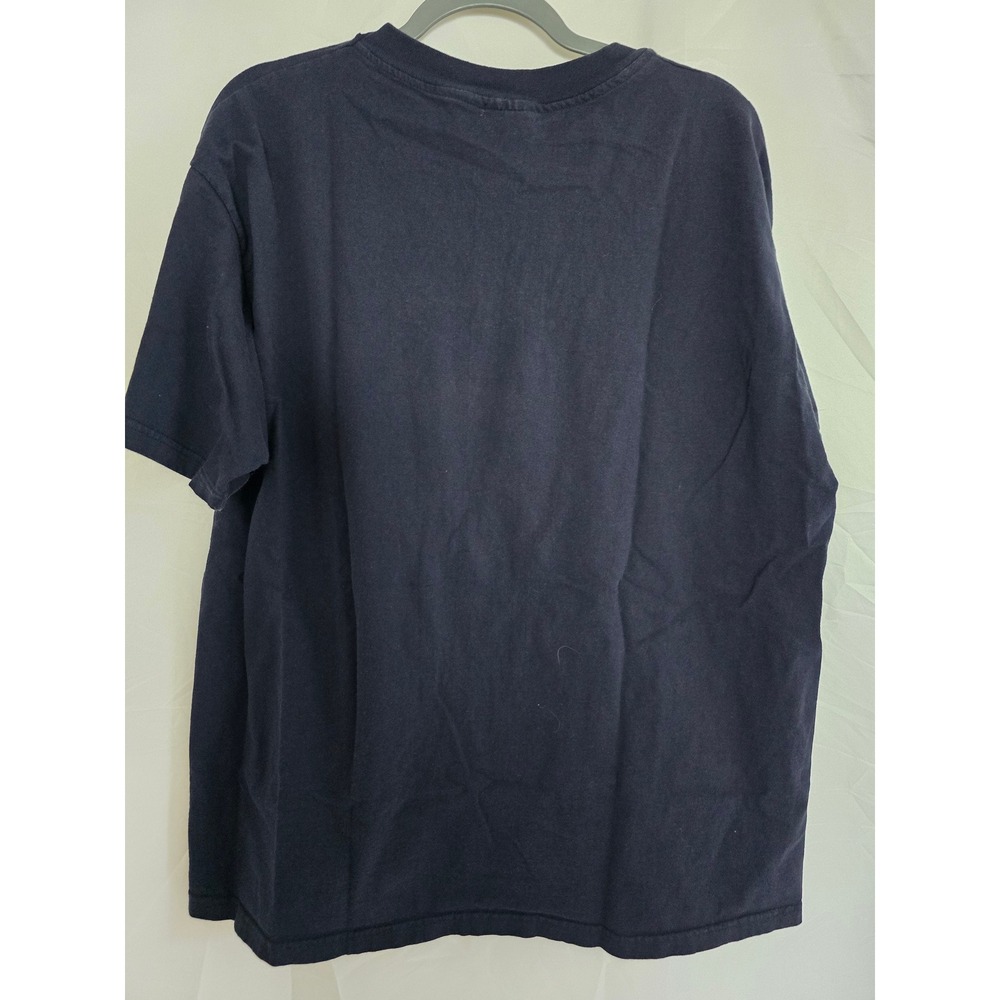 Champion Olympic USA Flag T Shirt Mens XLarge Navy Blue Cotton Short Sleeve - Picture 5 of 6